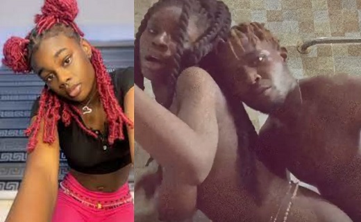 Couverture de Encore une fuite sextape du TikToker Molly Awele